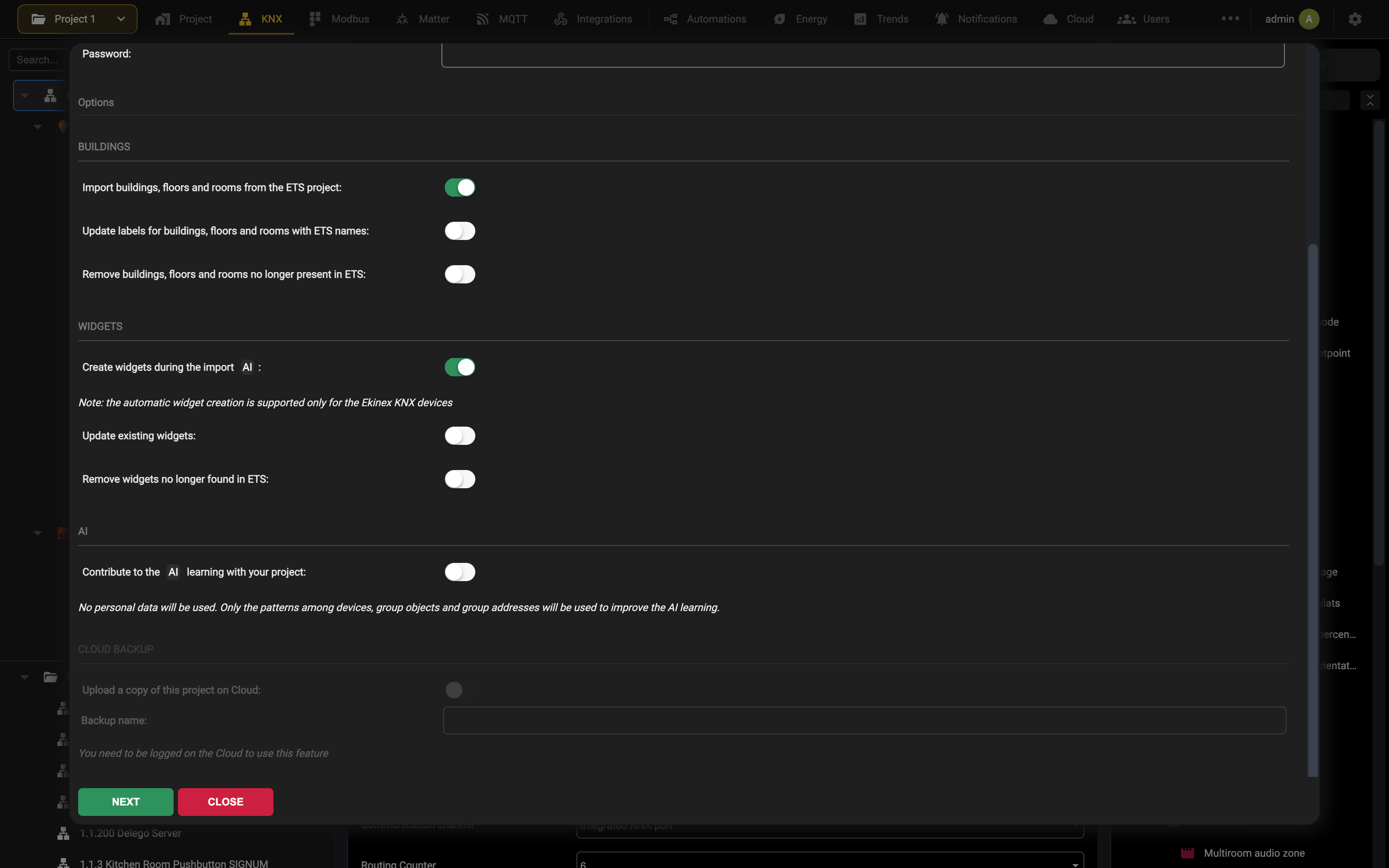 The AI and cloud backup options