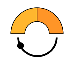 One button set and a slider