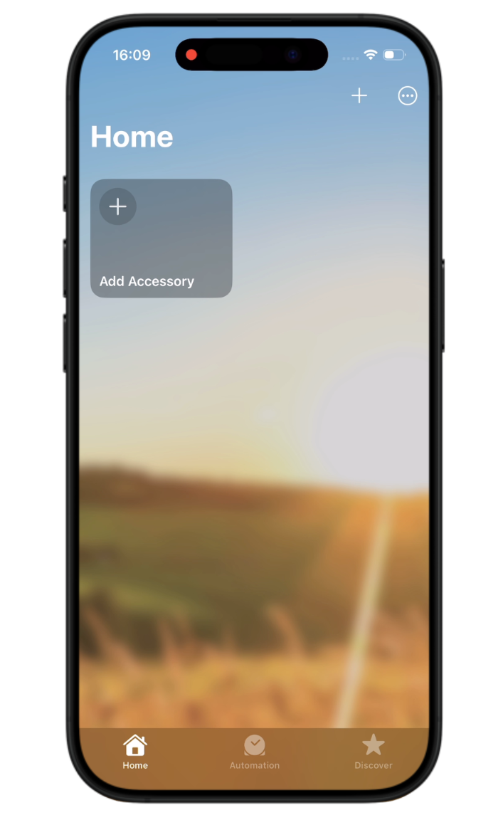 Apple Home before enrollment