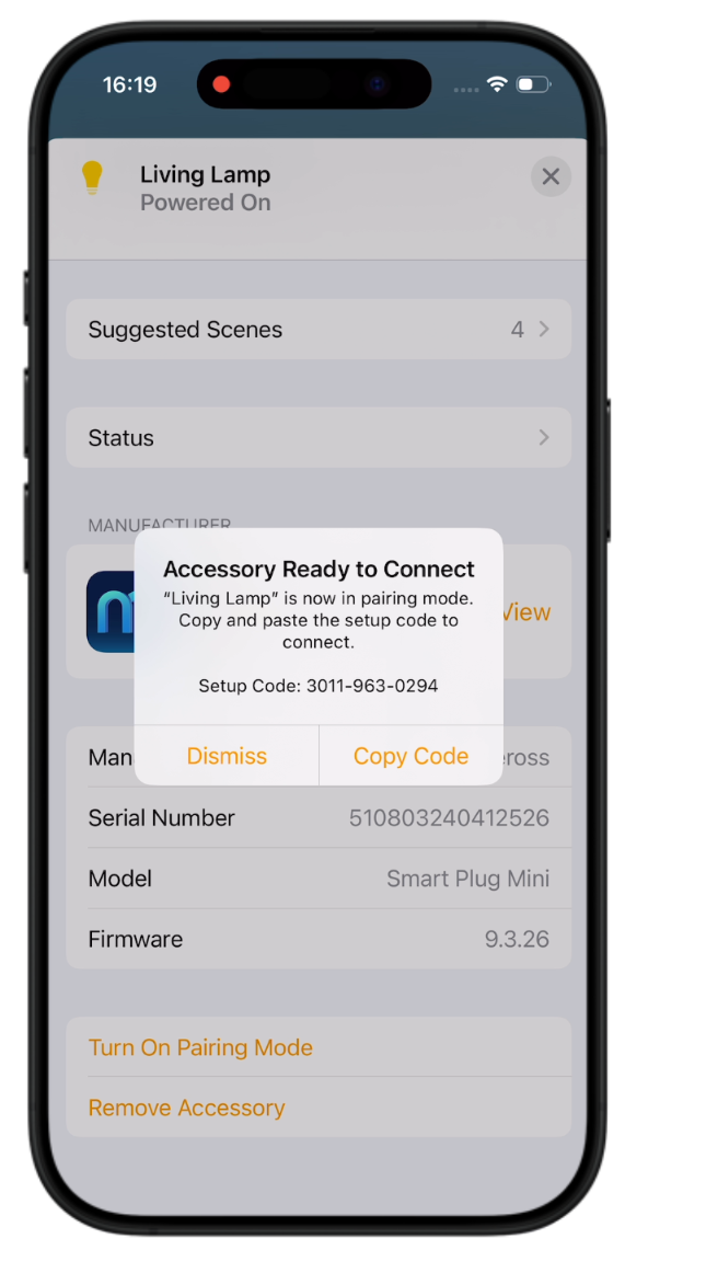 Setup code for the second ecosystem