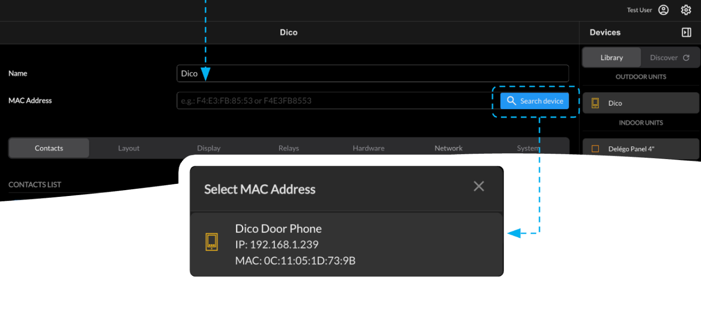 MAC address assignment
