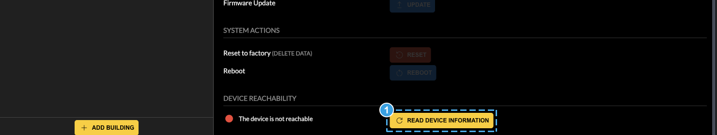 Read device information